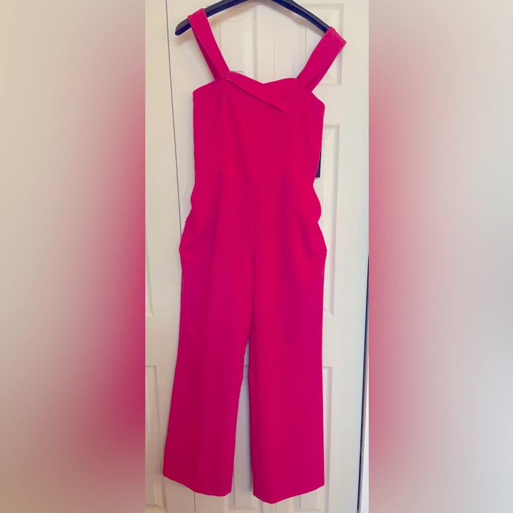 Gabrielle union pink jumpsuit size M